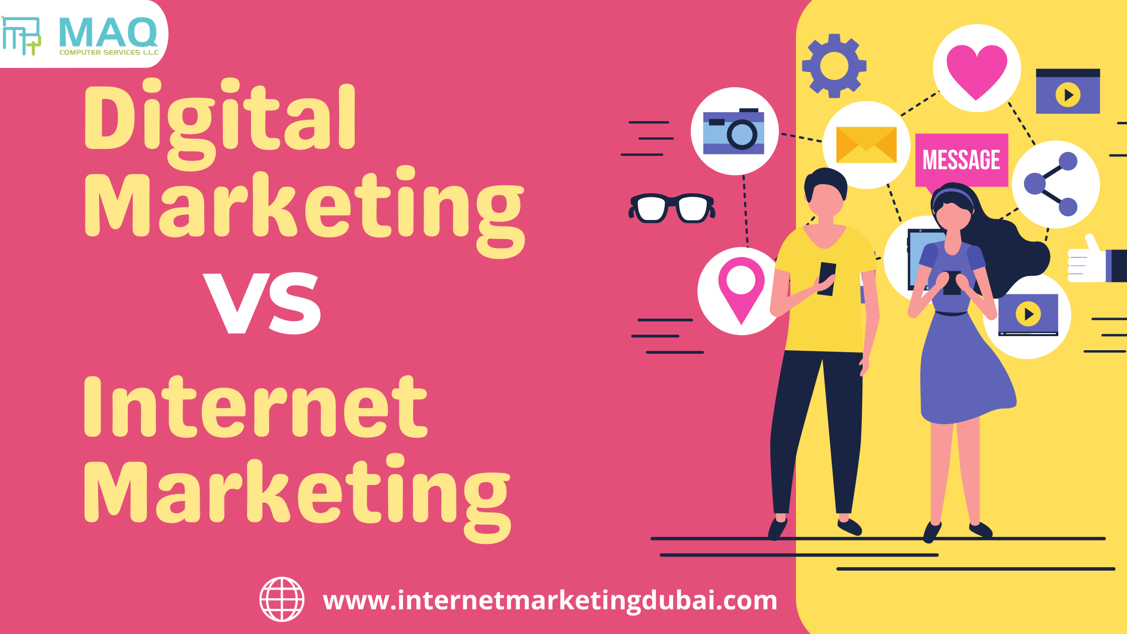 Digital media marketing vs internet marketing