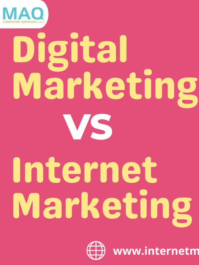 Digital Marketing vs. Internet Marketing