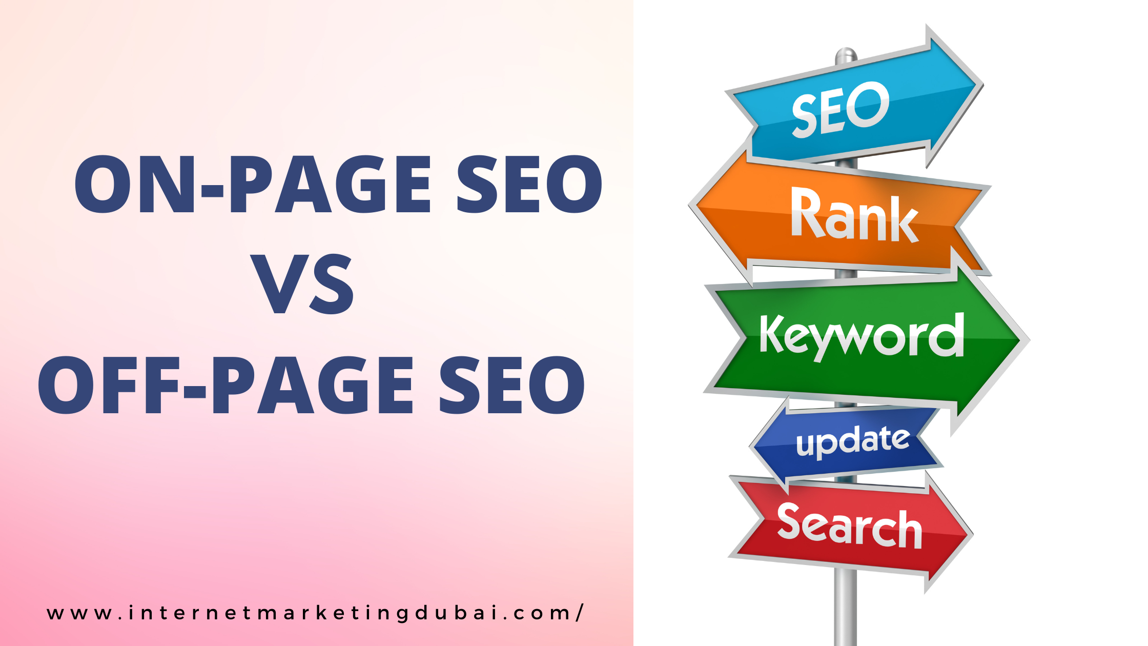 On-Page seo vs Off-Page seo